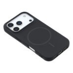 Silicon.Appale Logo Case with Magsafe For iPhone 17 - Black - Image 2