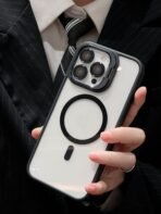 Melody Camera Kick-Stand Magsafe i Phone 16 Pro-Black - Image 2