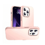 Silicon.Apple Logo Case For Iphone 15 Pro Max - Pink