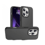 Silicon.Apple Logo Case For Iphone -16 Pro-Black