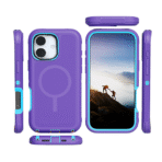 Defender Magnetic Magsafe for iPhone 16 Plus - Purple