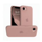 Silicon.Apple Logo Case For iPhone-16E/17E–Red - Image 3