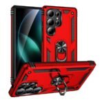Elegant Hybrid Case for Samsung S25 Ultra Red