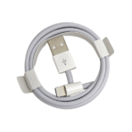 USB A-Lightning Heavy Duty Charging Data Cable (5ft) - Image 2