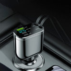 Car Charger 5in1 with cable Combo pack Super-Fast - Image 3