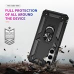 Elegant Hybrid Case for Samsung S25/S24 Black - Image 6