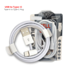 USB A-Type C Cell Fashion USA Super-Fast Charging Data Cable (5ft) - Image 5