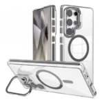 Leo Magsafe Camera kick Stand Case For Samsung-S25plus/S24plus-Black - Image 3