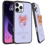 Candy Butterfly Ring Case For iPhone 16 Pro Max Levender