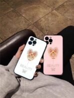 Candy Butterfly Ring Case For iPhone=14 ProMax=White - Image 4