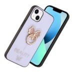 Candy Butterfly Ring Case For iPhone 16 Pro Levender - Image 4