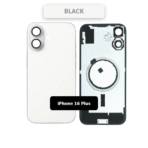 Back Glass with Wireless MagSafe Magnet for iPhone 16plus(White)premium
