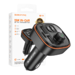 Borophone Car FM Transmitter, Combo Charger, Bluetooth MP3 music player