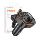 Borophone Car FM Transmitter, Combo Charger, Bluetooth MP3 music player