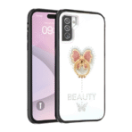 Candy Butterfly Ring Case for S25/S24 White
