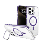 Leo Magsafe case camera stand For iPhone 12/12 Pro Purple
