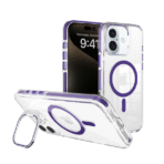 Leo Magsafe case camera stand For iPhone 12/12 Pro Purple - Image 2
