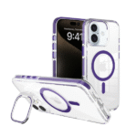 Leo Magsafe case camera stand For iPhone 16 (Purple)