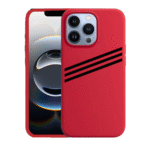 Silicone case addidas iphone for14/15-red