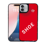 3D Air JD Shoe Case for iPhone  12/12 Pro - Red
