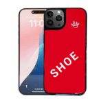 3D Air JD Shoe Case for iPhone 14 Pro Max - Red