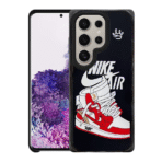 3D Air JD Shoe Case for Samsung S24 Ultra - Black - Image 2