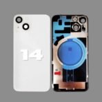 Back Glass with Wireless MagSafe Magnet for iPhone 14 Premium (Starlight)