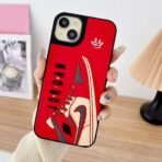 3D Air JD Shoe Case for iPhone-17ProMax-Red - Image 4