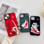 3D Air JD Shoe Case for iPhone-16E/17E-Green - Image 2
