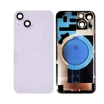 Back Glass with Wireless (NFC) MagSafe Magnet for iPhone 14 Plus-Purple