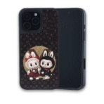 3D. Labubo with Magsafe For iPhone 15 Pro - Brown