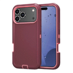 Defender Heavy Duty Case For iPhone-11ProMax-Burgundy