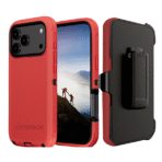 Defender Magnetic Megsafe With Belt Clip for iPhone 17 Pro -Red - Image 2