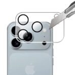 Camera Lens Protector For iPhone-17ProMax - Clear - Image 2