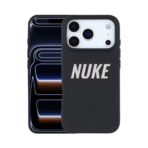 Silicon.Neck Series with Microfiber magsafe case for iPhone-17ProMax - Black