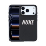 Silicon.Neck Series with Magsafe Microfiber for iPhone 17 Pro - Black