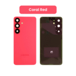 Back Glass with Camera Lens and Adhesive for Samsung Galaxy S25 Plus (Red)