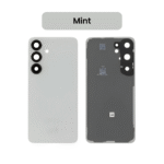 Back Glass with Camera Lens and Adhesive for Samsung Galaxy S25 Plus (Silver)