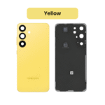 Back Glass with Camera Lens and Adhesive for Samsung Galaxy S24 Plus (Yellow)