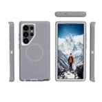 Defender Magnetic Megsafe With Belt Clip for Samsung=S26 Ultra-(GRAY) - Image 2
