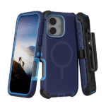 Defender Magnetic Megsafe With Belt Clip for Samsung=S26 Ultra –(N.BLUE)