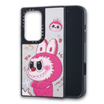 3D.Labubo case magsafe for Samsung Galaxy=S26 Ultra(Red/Pink)