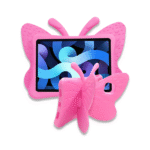 Butterfly Case with Pen Slot for iPad7/8/9(10.2/10.5)=Rose Pink(2019/2020/2021)