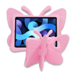Butterfly Case with Pen Slot for iPad=7/8/9(10.2/10.5)=Light Pink (2019/2020/2021)