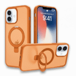 Cloud Grip Magsafe Charging Case For iPhone-14Plus/15Plus=(Orange)