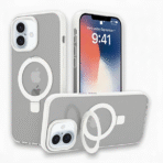 Cloud Grip Magsafe Charging Case For iPhone-16plus - White