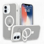 Cloud Grip Magsafe Charging Case For iPhone-14Plus/15Plus=(White)