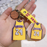 Keychain Bryant Lakers Yellow