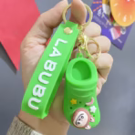Keychain Labubu Shoe Green