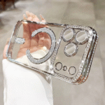 Magshine Glitter Magsafe Case For iPhone 17 Pro Max - Silver